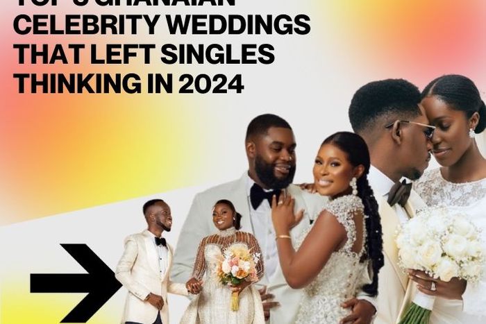 Top 5 Ghanaian celebrity weddings that left singles thinking