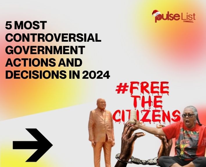 5 most controversial government actions and decisions in 2024