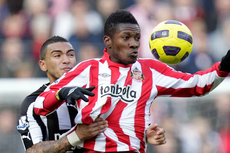 I was fulfilled to play in the Premier League - Asamoah Gyan reveals