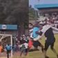 Chaos in Eswatini as fans storm pitch to beat referee in a brutal showdown [Video]