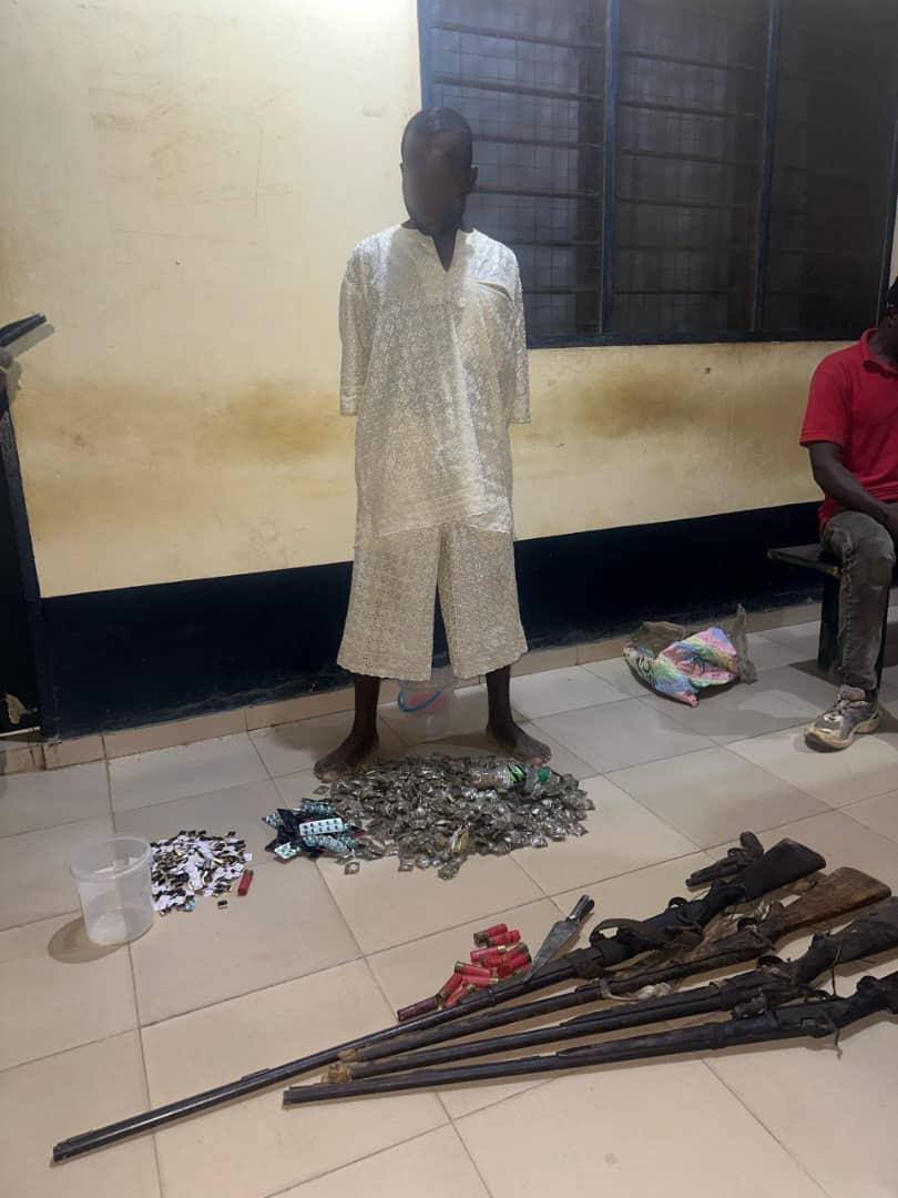 Aflao Momo Vendor Murder: Additional suspect arrested with weapons and ammunition