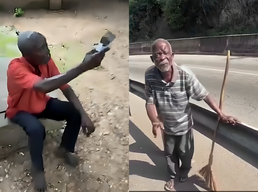 Accra businessman donates GH¢15,000 to elderly volunteer street sweeper [Video]