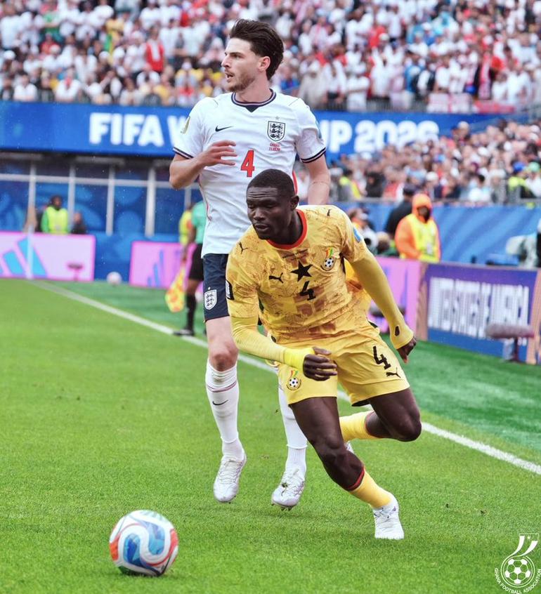 Ghana held England to a hard-fought goalless draw in a closely contested Group L clash at the 2026 FIFA World Cup.