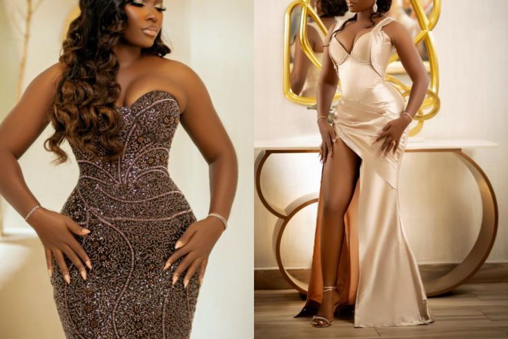 The Golden Allure Collection by Roseiy Silhouettes: A Symphony of Power and Romance