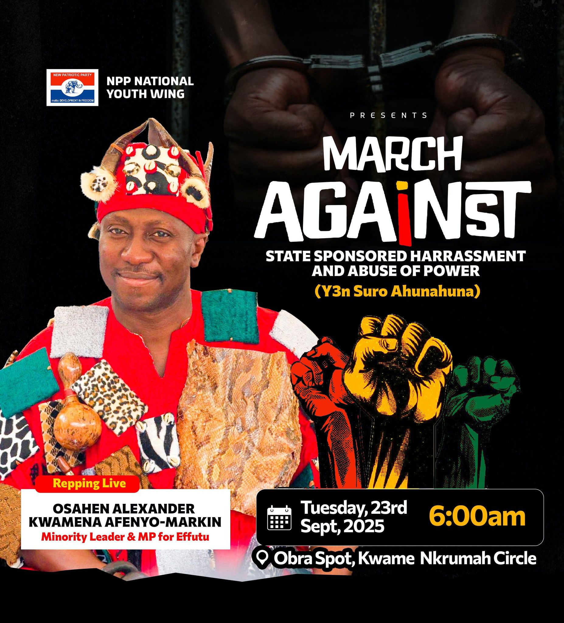 NPP holds ‘yɛn suro ahunahuna’ against alleged government intimidation