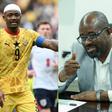 Jordan Ayew (left) and GFA President (right)