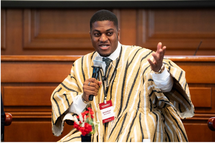 Sharaf Mahama champions community growth through sports at Harvard SEI Summit