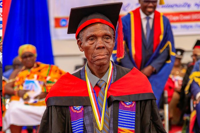 81-year-old father of UCC Acting Vice-Chancellor bags MBA: 'I’m excited my son is graduating me'