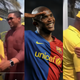 Video: Emotional moment Samuel Eto’o reunited with former teammate now turned security guard