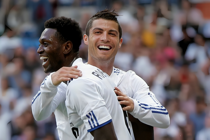 Adebayor recalls how Ronaldo beat him to Madrid training despite arriving 2 hours early