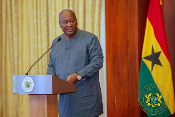 President Mahama swears in Ablakwa, Akandoh, Sam George, and 14 other ministers