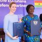 Ghana officially becomes the first African country to sign security deal with EU