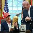 Trump and FIFA President Gianni Infantino to present the World Cup trophy at final