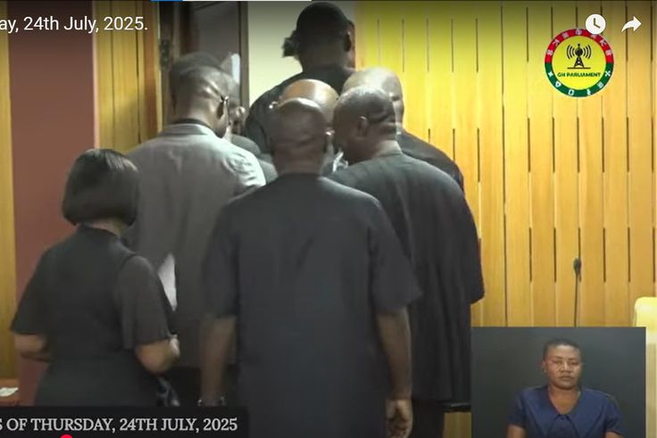 Minority stages walkout ahead of mid-year budget review presentation