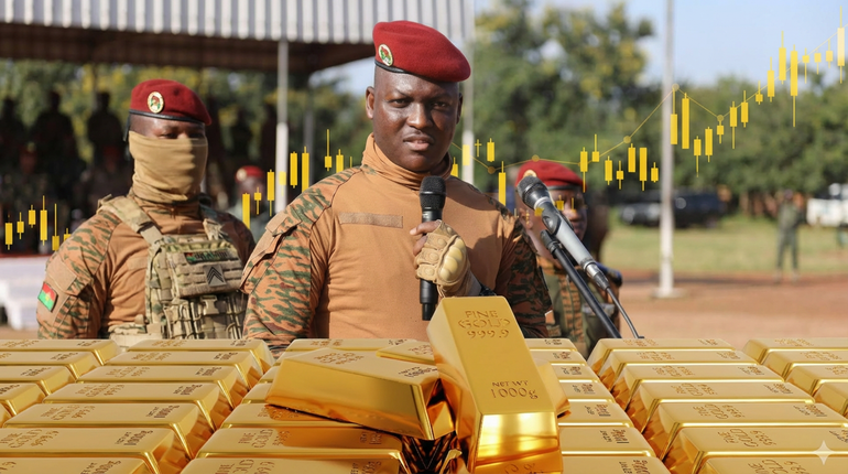 Burkina Faso ranked third in Africa, producing 94.0 tonnes in 2025.