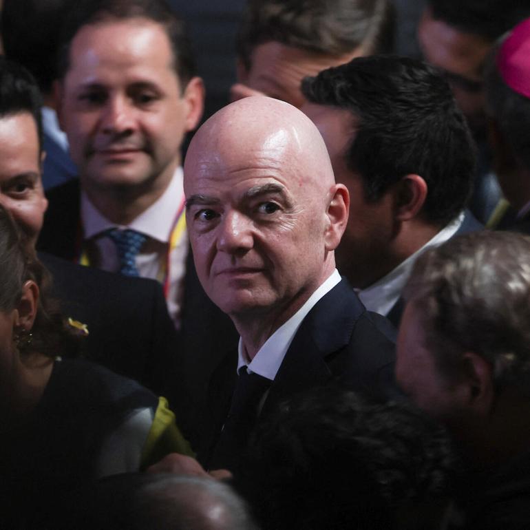 FIFA president, Gianni Infantino