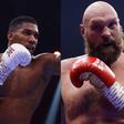 Anthony Joshua (left) and Tyson Fury (right)