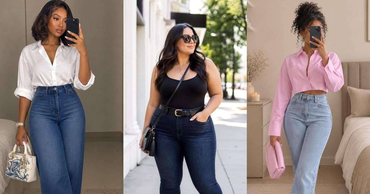 10 simple outfit ideas that will instantly elevate your favourite jeans ...