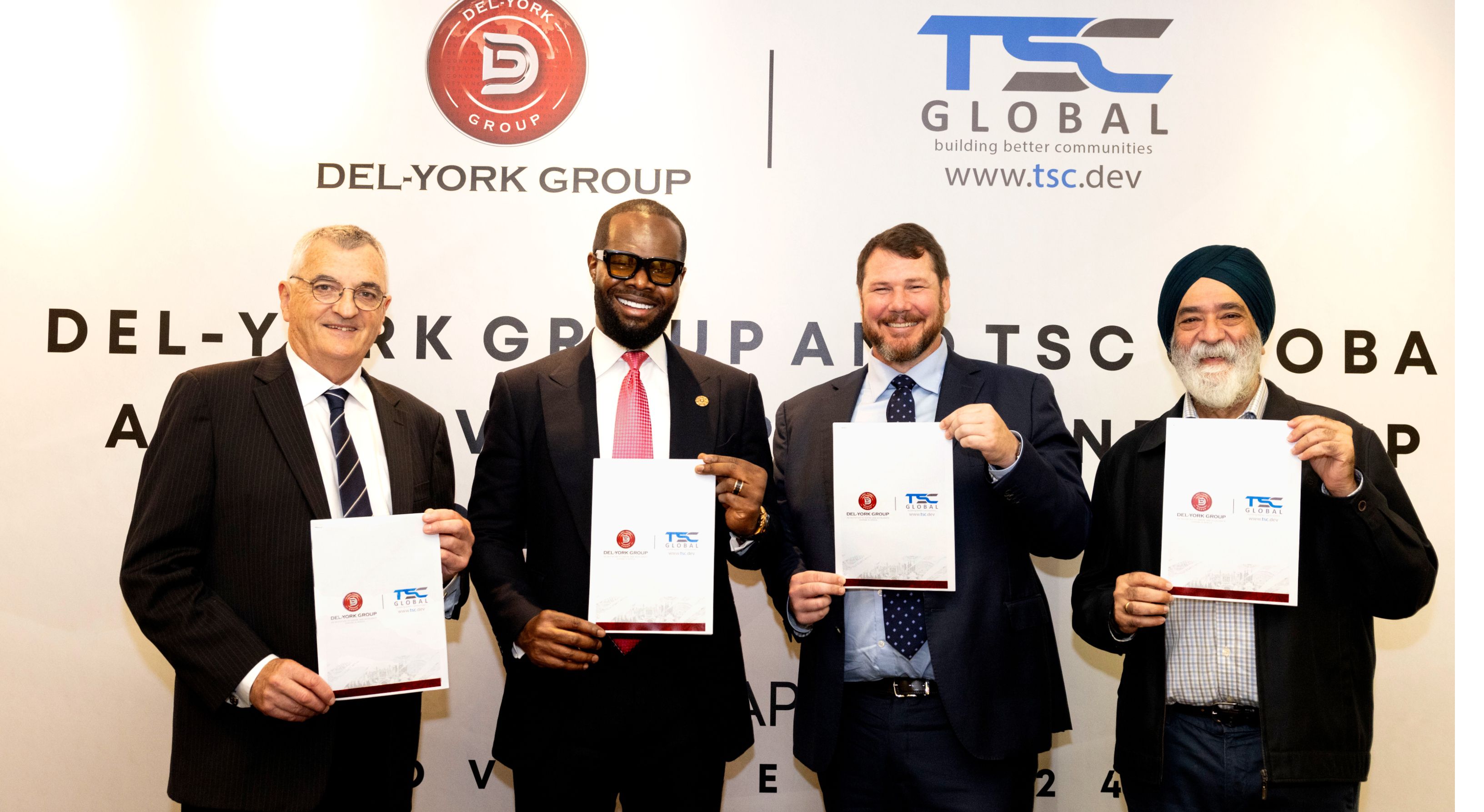 Singapore's TSC Global and Del-York Group sign historic $4.5 billion joint venture to create Africa's premier creative city