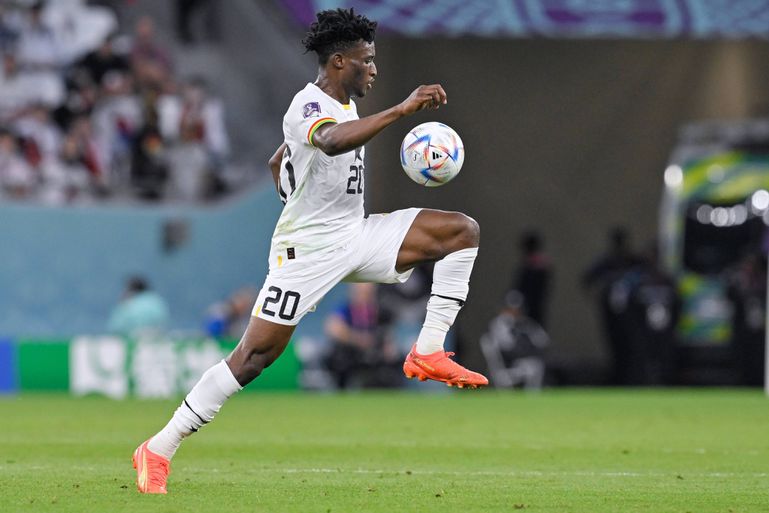 Mohammed Kudus at the 2022 FIFA World Cup