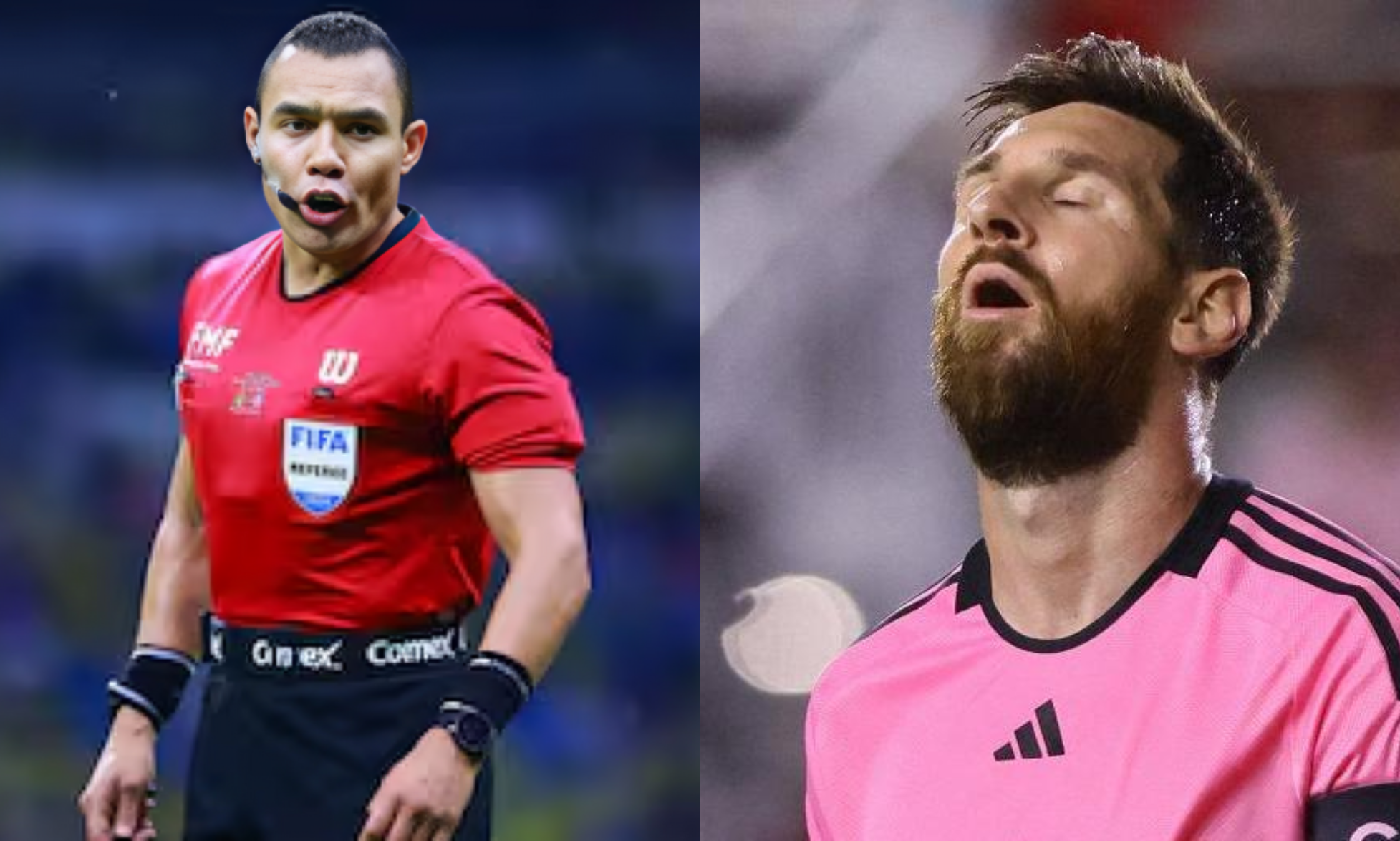 Referee banned 6 months after asking Lionel Messi for special favour