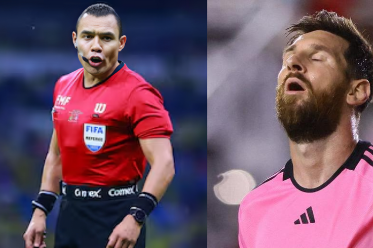 Referee banned 6 months after asking Lionel Messi for special favour