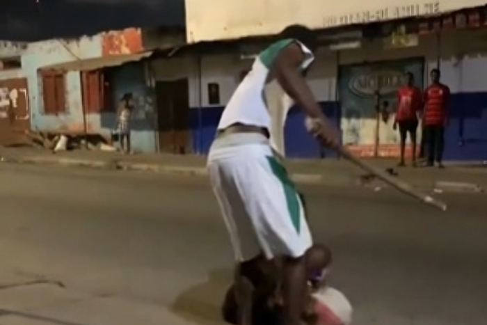 Accra: Man arrested for assaulting woman carrying baby in viral video