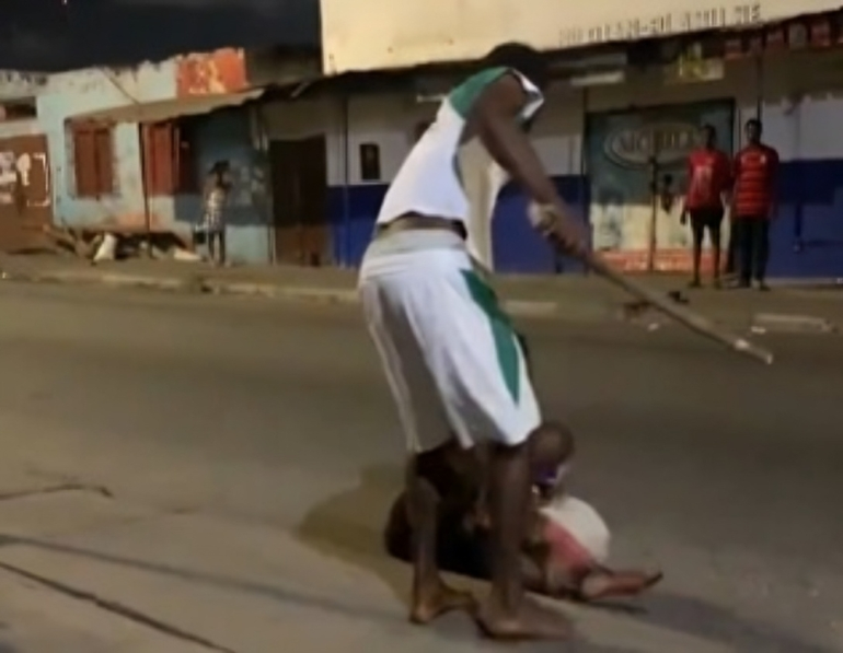 Accra: Man arrested for assaulting woman carrying baby in viral video