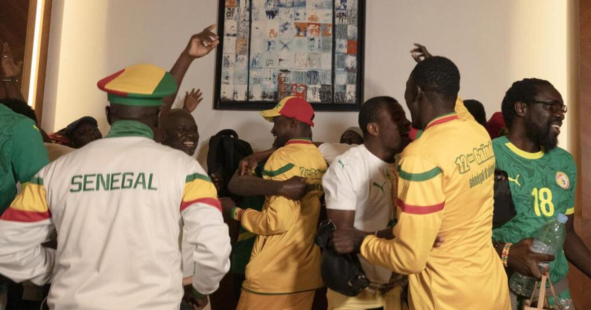Senegalese fans jailed after AFCON final chaos return home after 3 months
