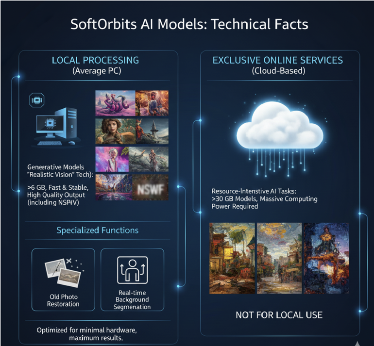 SoftOrbits: The ultimate balance of AI power and privacy