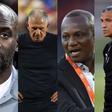 Otto Addo, Carlos Queiroz, Kwesi Appiah and Chris Hughton (in order from left to right)