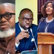 Acting Executive Director of  Economic and Organised Crime Office (EOCO), Raymond Archer (left),  Manhyia South Member of Parliament and lawyer, Nana Agyei Baffour Awuah (middle) and The president of the Ghana Bar Association, Efua Ghartey (right)