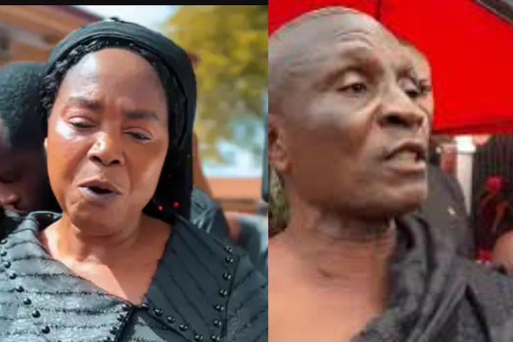 Daddy Lumba’s elder sister clashes with Abusuapanin’s supporters in a heated court showdown