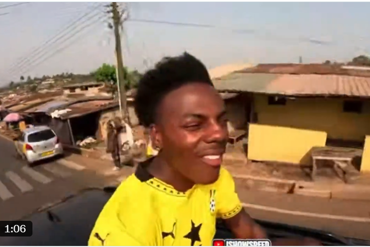 'I’m back home; My mother is actually Ghanaian'- Ishowspeed reveals during his livestream in Ghana