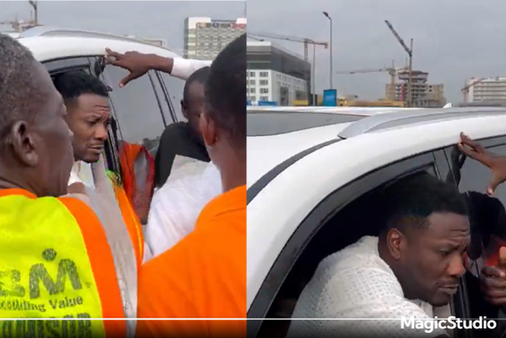 I hate foolishness, bring it - Asamoah Gyan scolds man who snatched money from him