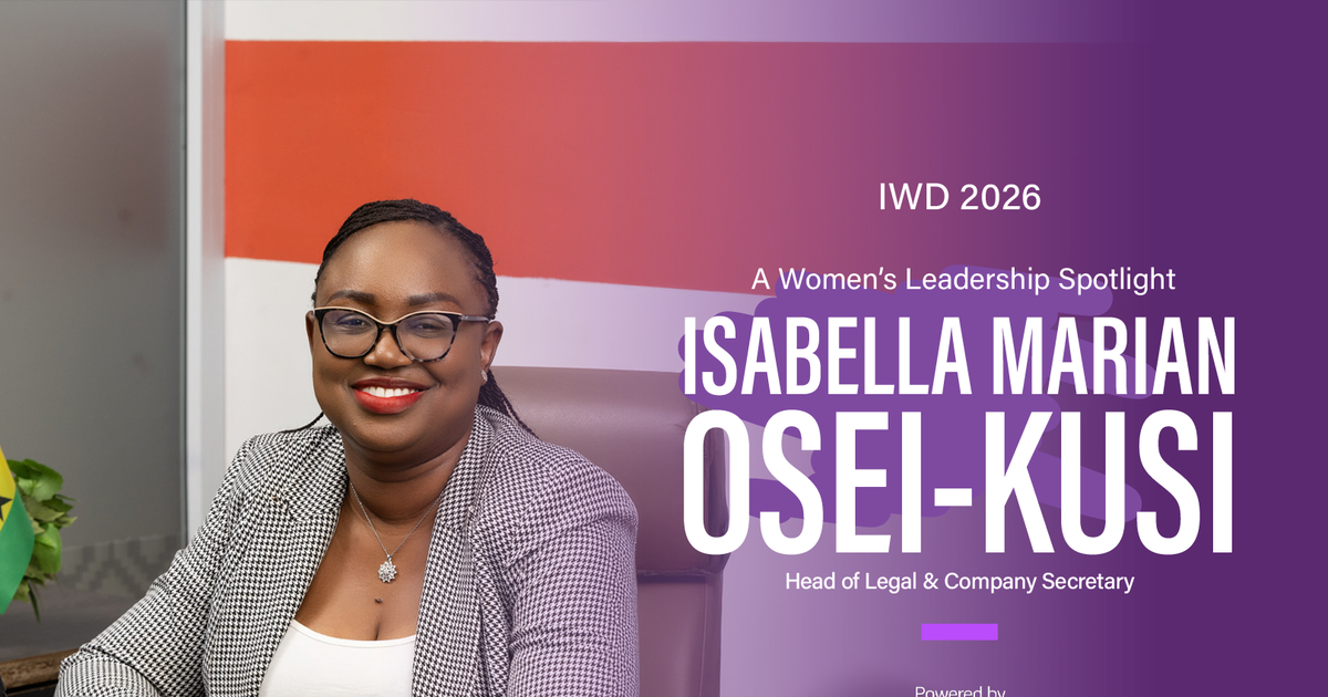 IWM 2026: A Women’s Leadership Spotlight on Isabella Marian Osei-Kusi, Head of Legal & Company Secretary, Old Mutual Ghana