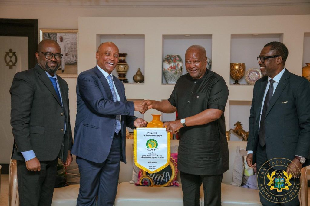 CAF President Dr Patrice Motsepe to meet President Mahama as GFA boss eyes new role