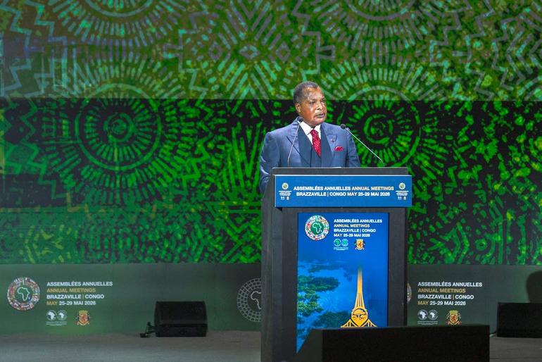 Addressing African leaders, institutional representatives, and delegates at the event, Sassou-Nguesso described the decision as a practical step towards strengthening African unity and economic cooperation. Image credit: am.afdb.org