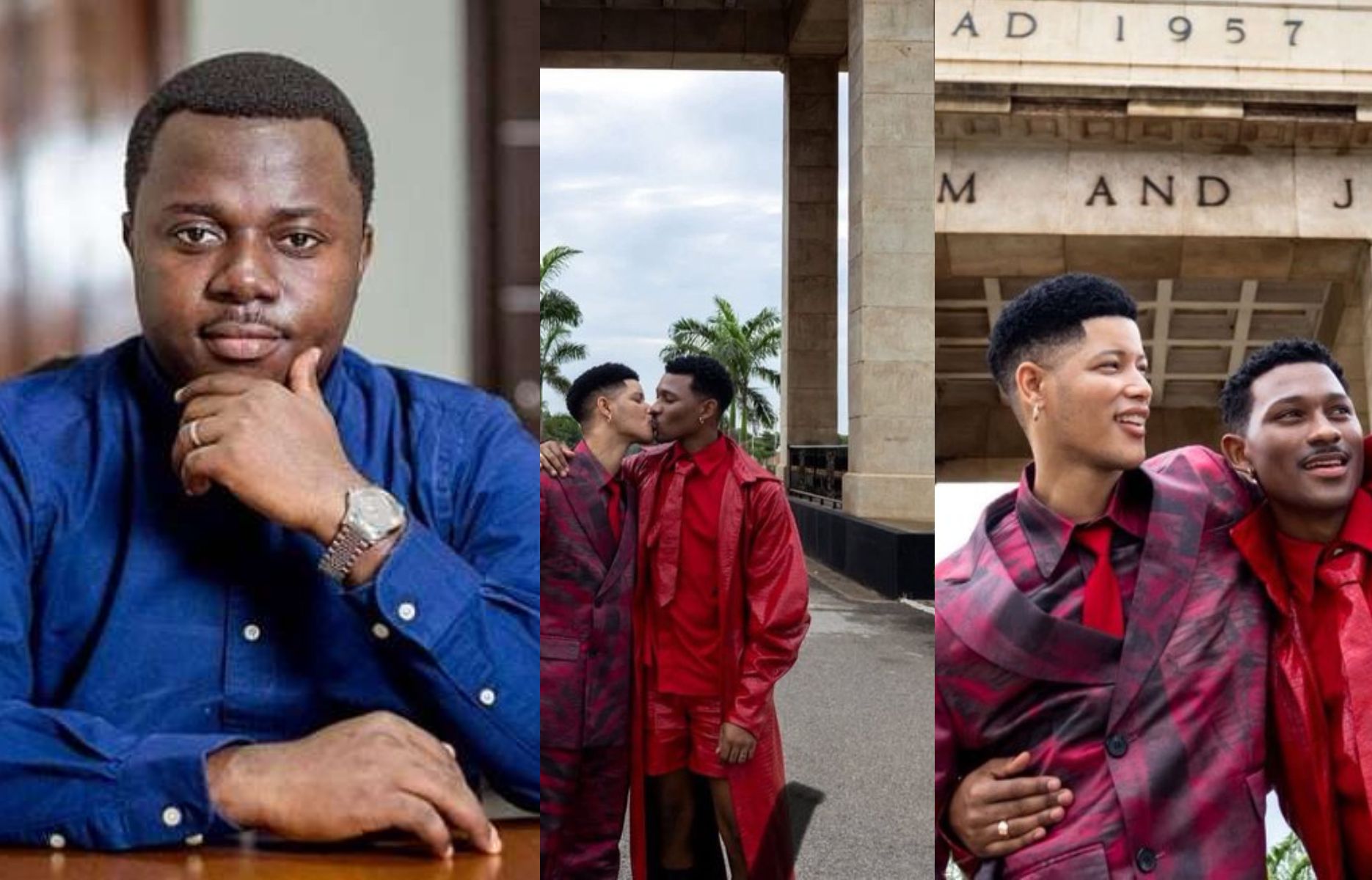 Ntim Fordjour blames Mahama, NDC over gay couple’s kissing incident