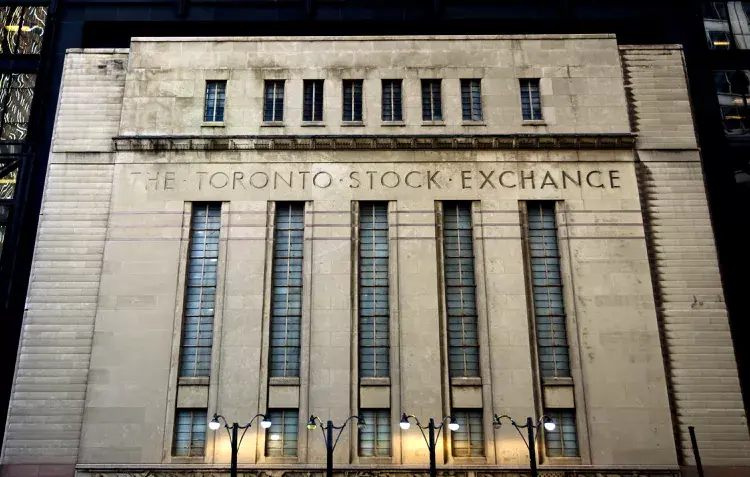 Toronto Stock Exchange. Bloomberg / Contributor / Getty Images