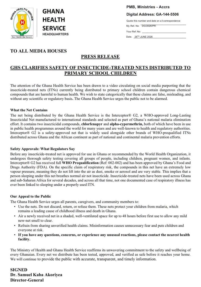 In a statement on June 26th, the Service described the allegations as false and urged the public not to panic.