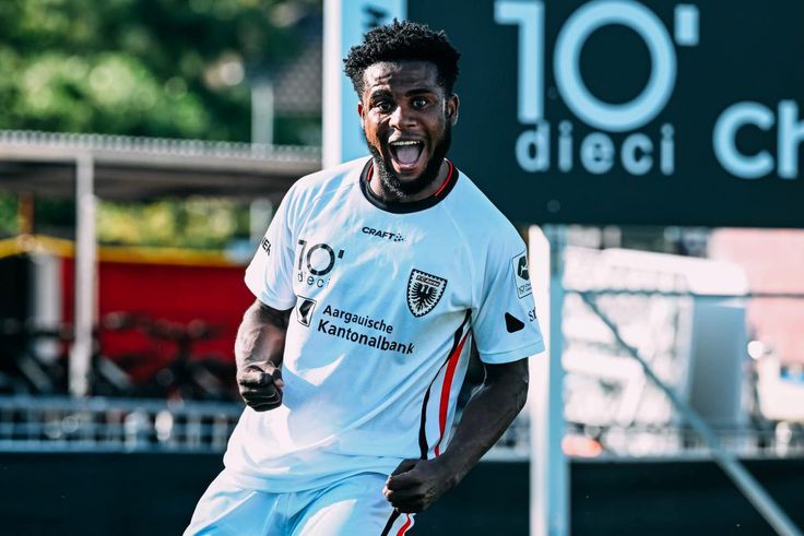 Daniel Afriyie Barnieh scores brace as FC Aarau cruise past Stade Lausanne