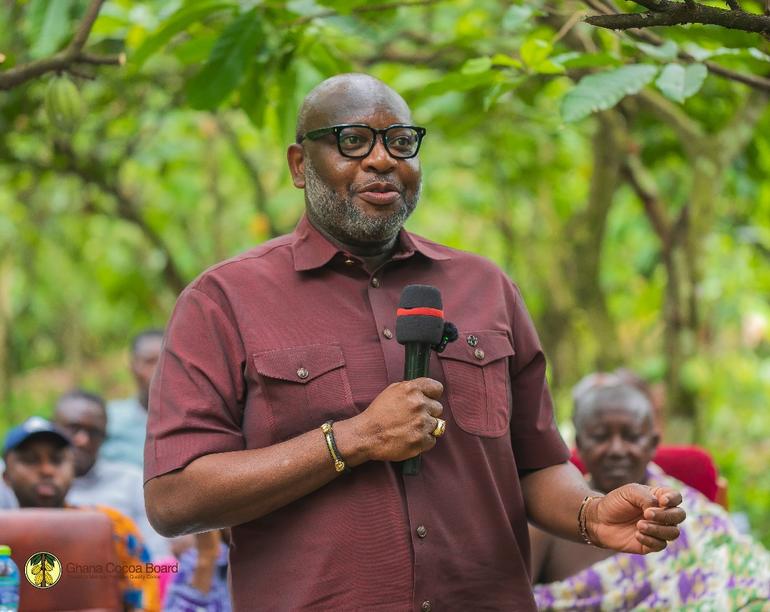 COCOBOD Chief Executive Officer Dr Ransford Abbey