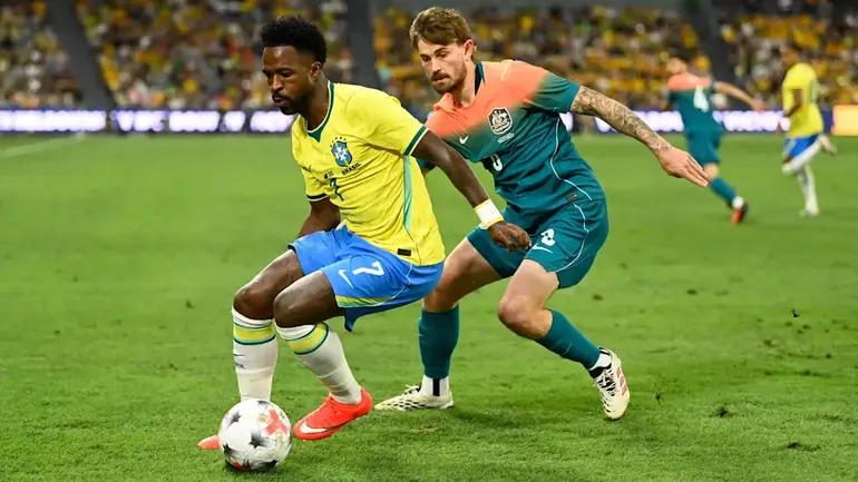 Brazil were held to a 1-1 draw versus Australia