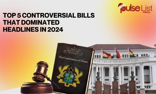 Top 5 controversial bills that dominated headlines in 2024