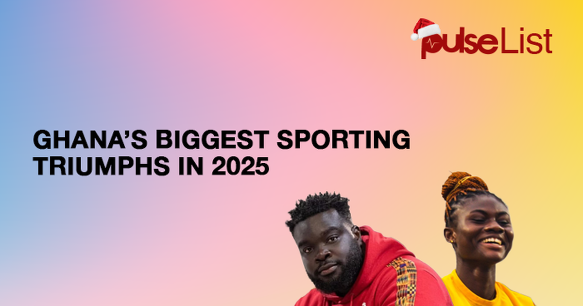Pulse List: Ghana’s Biggest Sporting Triumphs in 2025