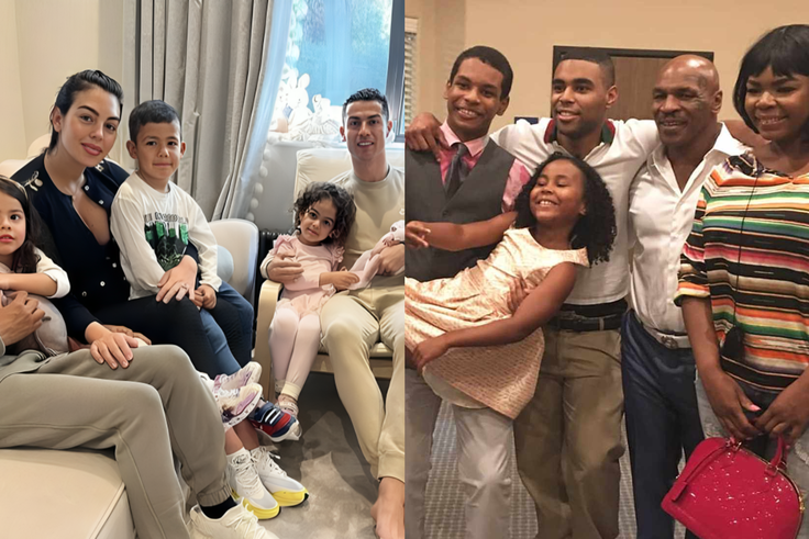 Sports stars with the most children: CR7, and other stars with up to 14 kids