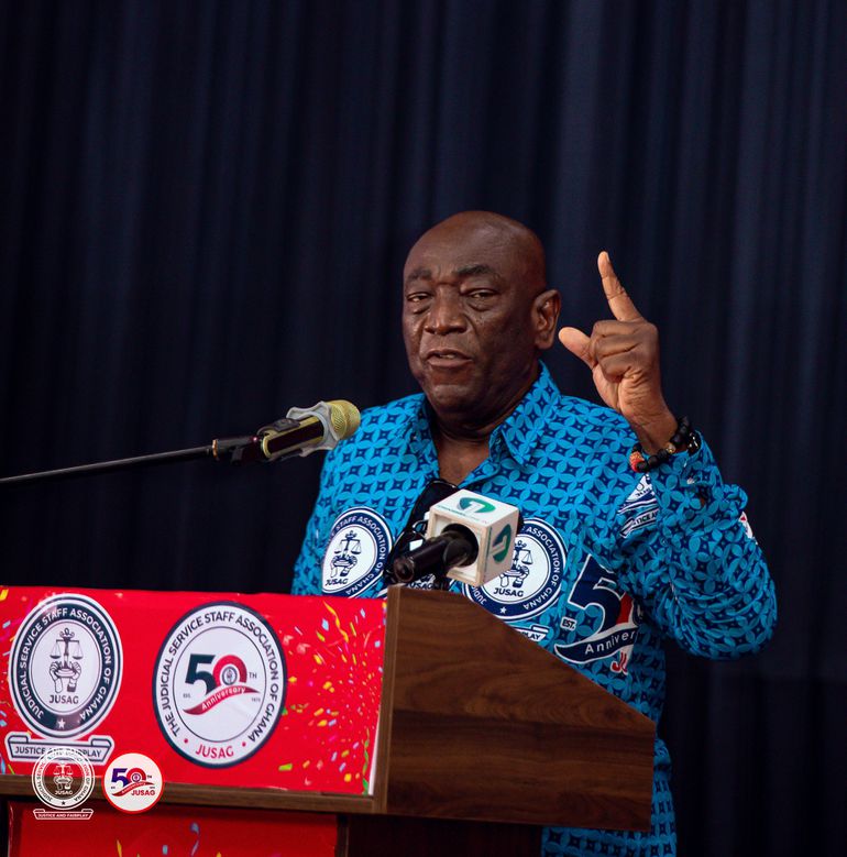 Mr. Joshua Ansah, The Secretary General of Trade Union Congress of Ghana. Image credit: facebook.com/jusagOfficial