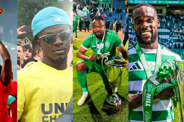 Ghanaian players who won trophies with their clubs in the 2024/25 season