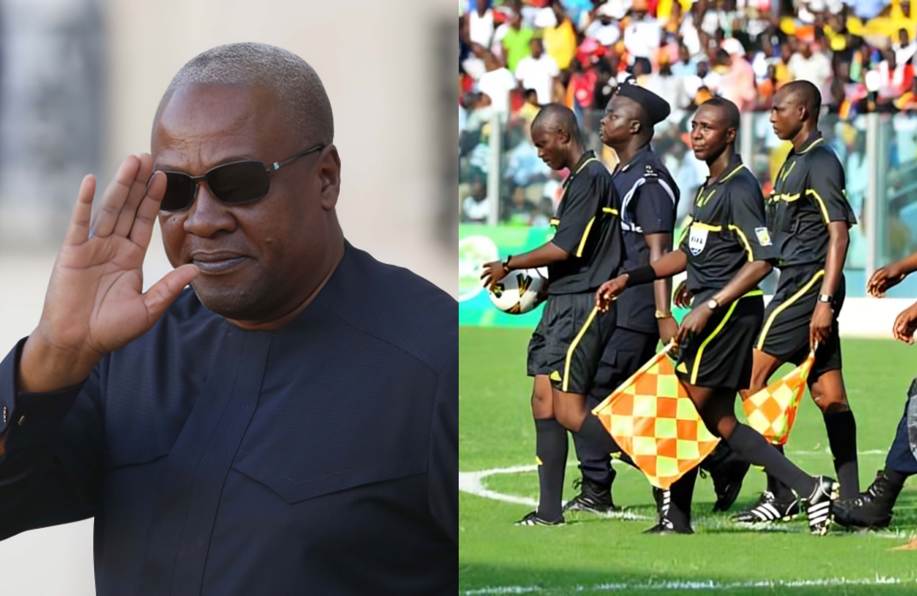 We\'re suffering - Ghanaian referees cry to Mahama over 5 months unpaid salaries